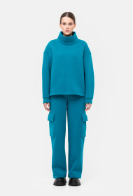 Sweatshirt 3064 turquoise (XS-S)