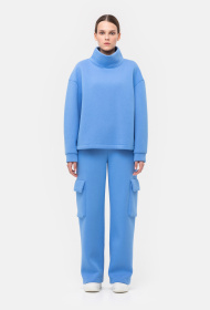 Sweatshirt 3064 blue (XS-S)
