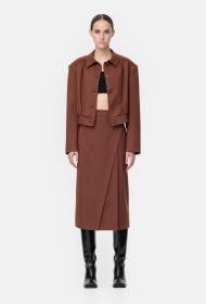 Skirt 3128 brown (XS)