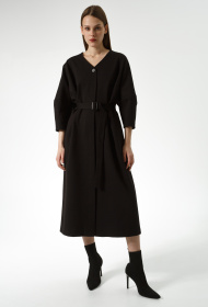 Платье 6064 чёрный (ONE SIZE)