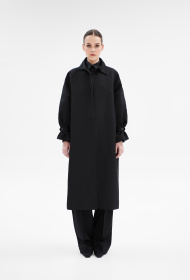 Плащ 7023 чёрный (ONE SIZE)