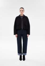 Бомбер 7061 чёрный (XS-S)