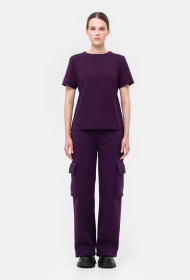 Trousers 3063 violet (XS)