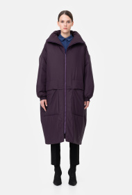 Пальто утепл 3006 фиолетовый (XS-S)
