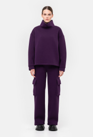 Sweatshirt 3064 violet (XS-S)