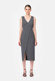 Dress 3065 light-gray (XS)