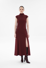 Платье 7150 бордовый (XS)